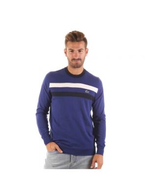 Sweter Lacoste niebieski