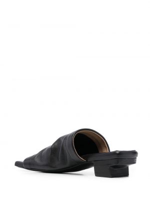 Kožené sandály Marsèll černé