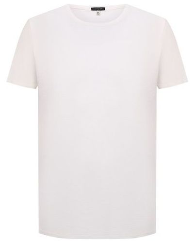 Хлопковая футболка R13, белая