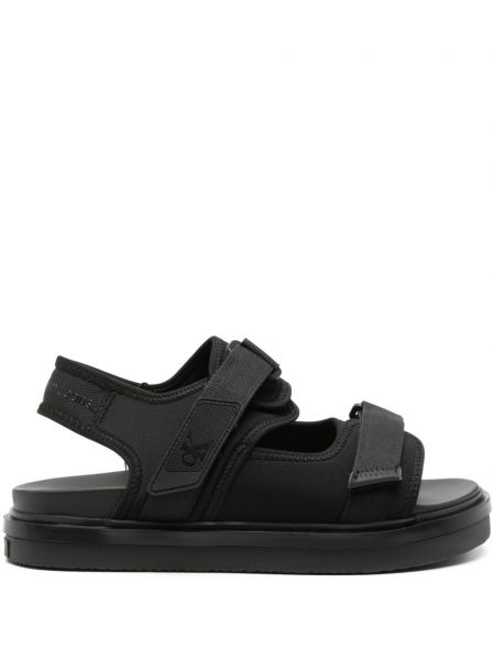 Sandaler med stropper Calvin Klein Jeans sort