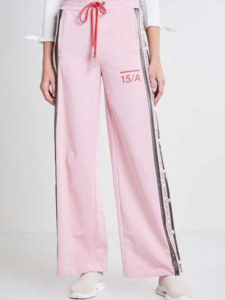 Spodnie Versace Jeans różowe