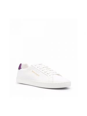 Sneakers di pelle Palm Angels bianco