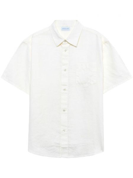 Ленена риза John Elliott бяло