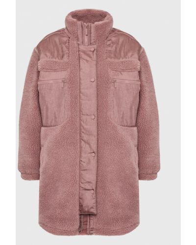 Kabát Adidas rózsaszín