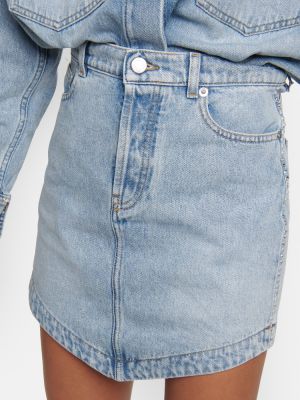 Spódnica jeansowa Alexandre Vauthier niebieska