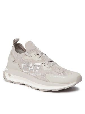Sneakersy Ea7 Emporio Armani srebrne