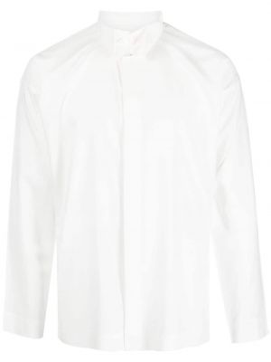 Риза с панделка Homme Plissé Issey Miyake бяло