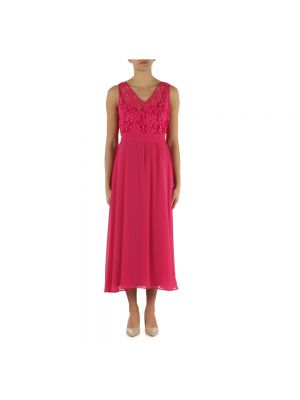 Sukienka midi Pennyblack różowa