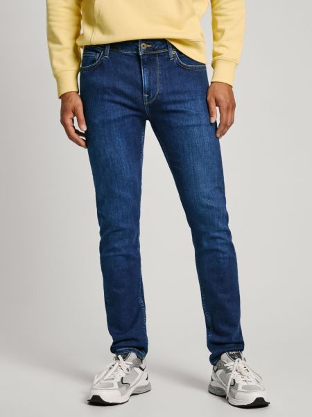 Slim fit priliehavé džínsy bežného strihu Pepe Jeans