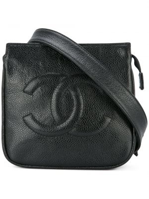 Чанта за носене на кръста Chanel Pre-owned черно