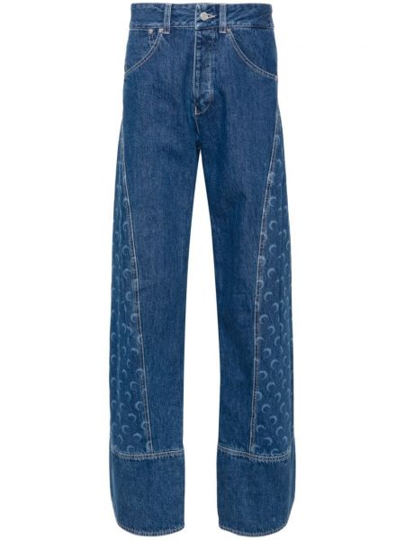 Straight jeans Marine Serre blau