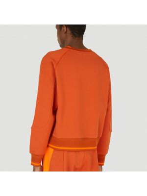 Bluza dresowa Y-3 pomarańczowa