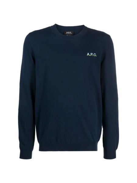 Niebieski sweter A.p.c.