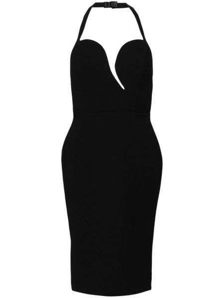 Κοκτέιλ φόρεμα The New Arrivals Ilkyaz Ozel μαύρο