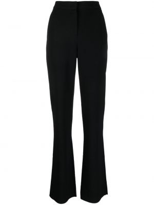 Rovné kalhoty Giorgio Armani černé