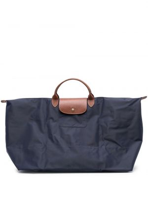 Potovalna torba Longchamp modra