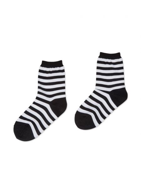 Pruhované ponožky Noir Kei Ninomiya