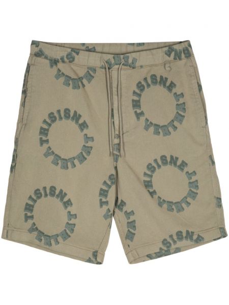 Shorts aus baumwoll mit print This Is Never That