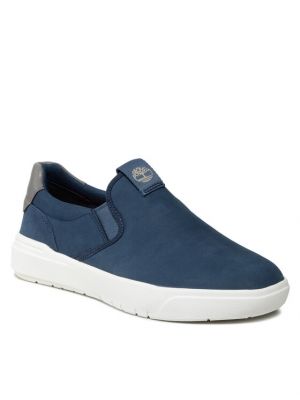 Nubuck sneakers slip-on Timberland μπλε