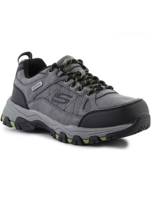 Botki relaxed fit Skechers szare