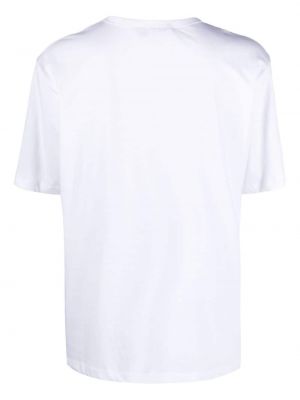 Koszulka bawełniana Munthe biała