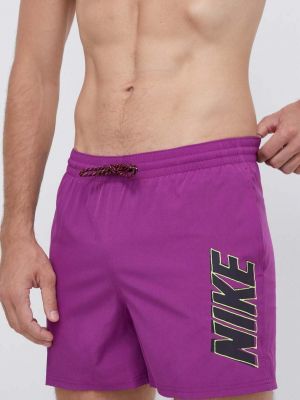Шорты Nike фиолетовые