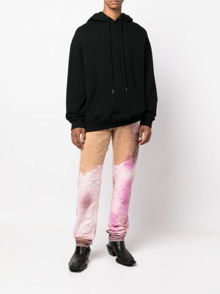 Tie-dye skinny fit džinsai su nubrozdinimais Givenchy