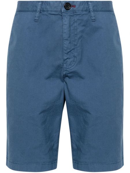 Pantaloni drepti cu model zebră Paul Smith albastru