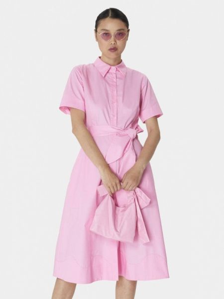 Розовое платье-рубашка Tara Jarmon