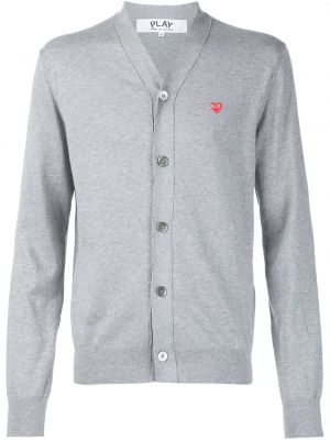 Cardigan Comme Des Garçons Play grigio