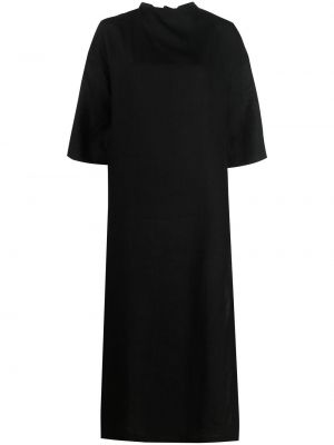 Λινή φόρεμα Zeus+dione μαύρο