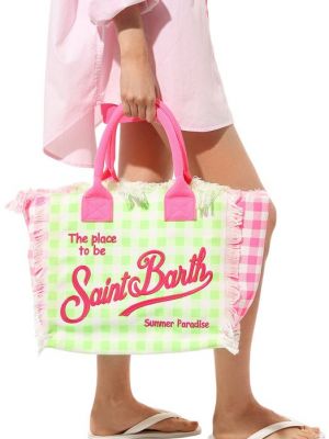 Пляжная сумка Mc2 Saint Barth зеленая