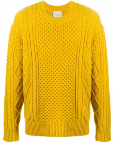 Jersey de punto de tela jersey Laneus amarillo