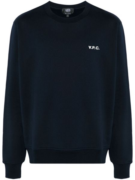 Sweatshirt A.p.c. blå