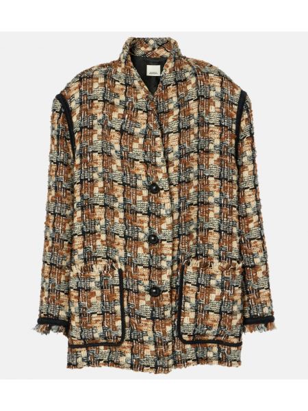 Tweed ull kåpe Isabel Marant