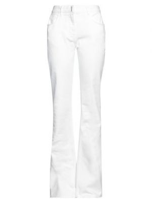 Pantalones de algodón Givenchy blanco