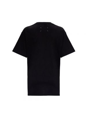 Camiseta de algodón Maison Margiela negro