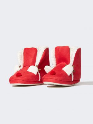 Domáce papuče Defacto červená