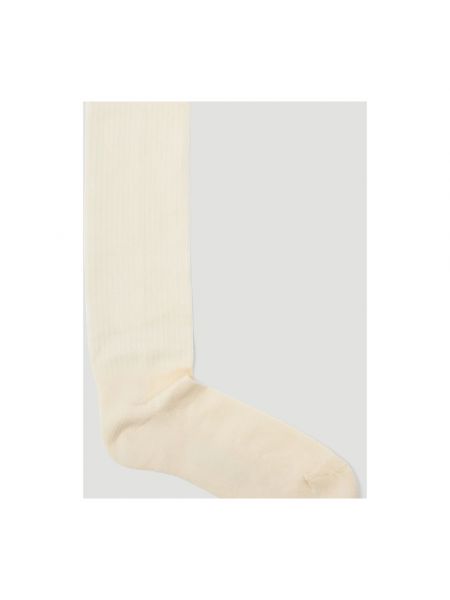Calcetines de algodón Rick Owens beige