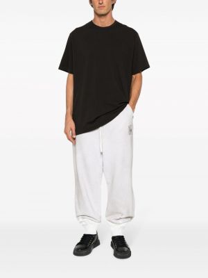 T-shirt aus baumwoll mit rundem ausschnitt Yohji Yamamoto