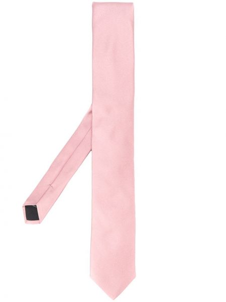 Шелковый галстук Dolce & Gabbana, розовый