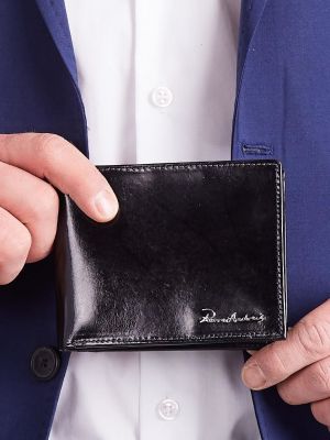 Peňaženka Fashionhunters čierna