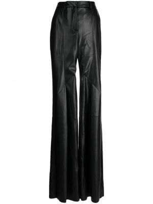 Spodnie skórzane Palmer / Harding czarne