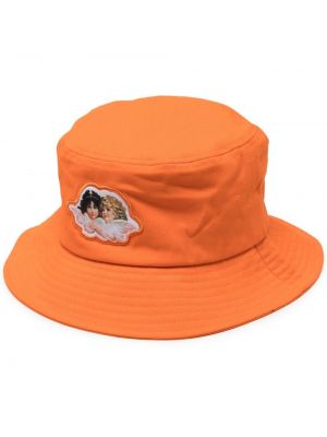 Pomarańczowa czapka Fiorucci