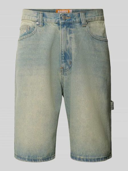 Szorty jeansowe Review niebieskie