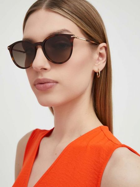 Sluneční brýle Carolina Herrera hnědé