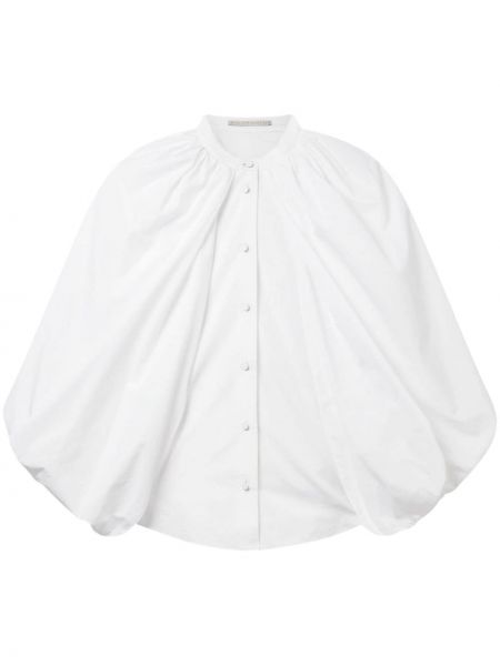 Βαμβακερό πουκάμισο Stella Mccartney λευκό