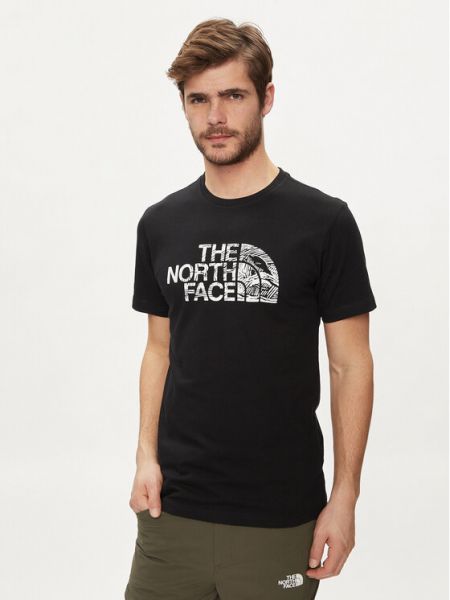 Priliehavé tričko The North Face čierna