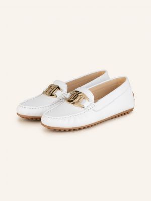 Loafers Aigner białe
