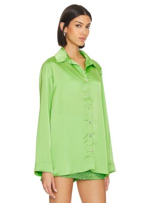 Camicia con bottoni di piuma Show Me Your Mumu verde